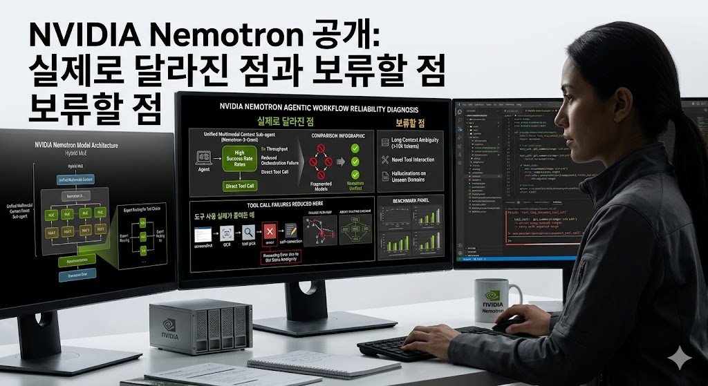 NVIDIA Nemotron 공개: 실제로 달라진 점과 보류할 점