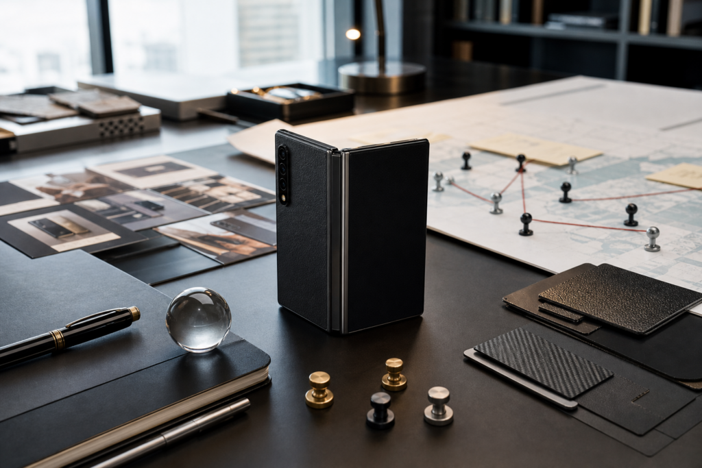 VERTU ALPHAFOLD $6,880 AI 폴더블: CEO용 에이전트폰 검증