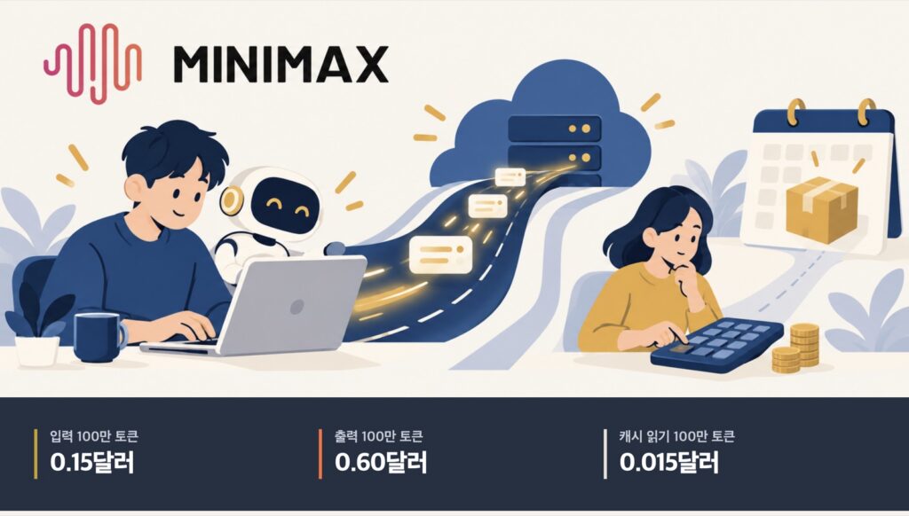미니맥스 M3.1 플래시 출시…단가와 ‘70% 절감’은 다르다