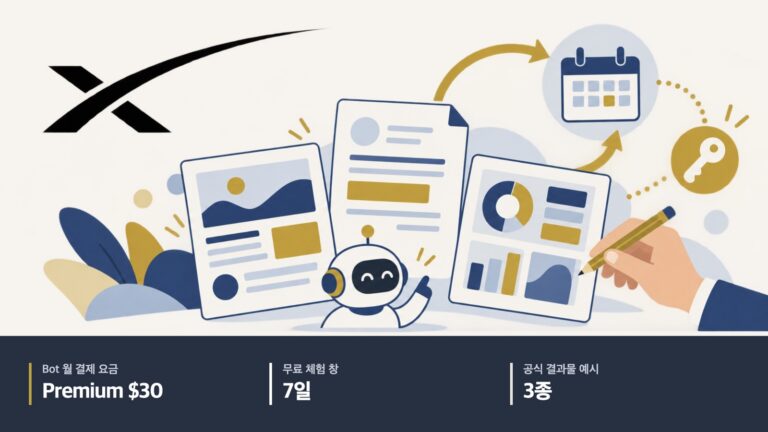 그록 봇, 보고서·대시보드 Pages 추가…Premium 월 30달러